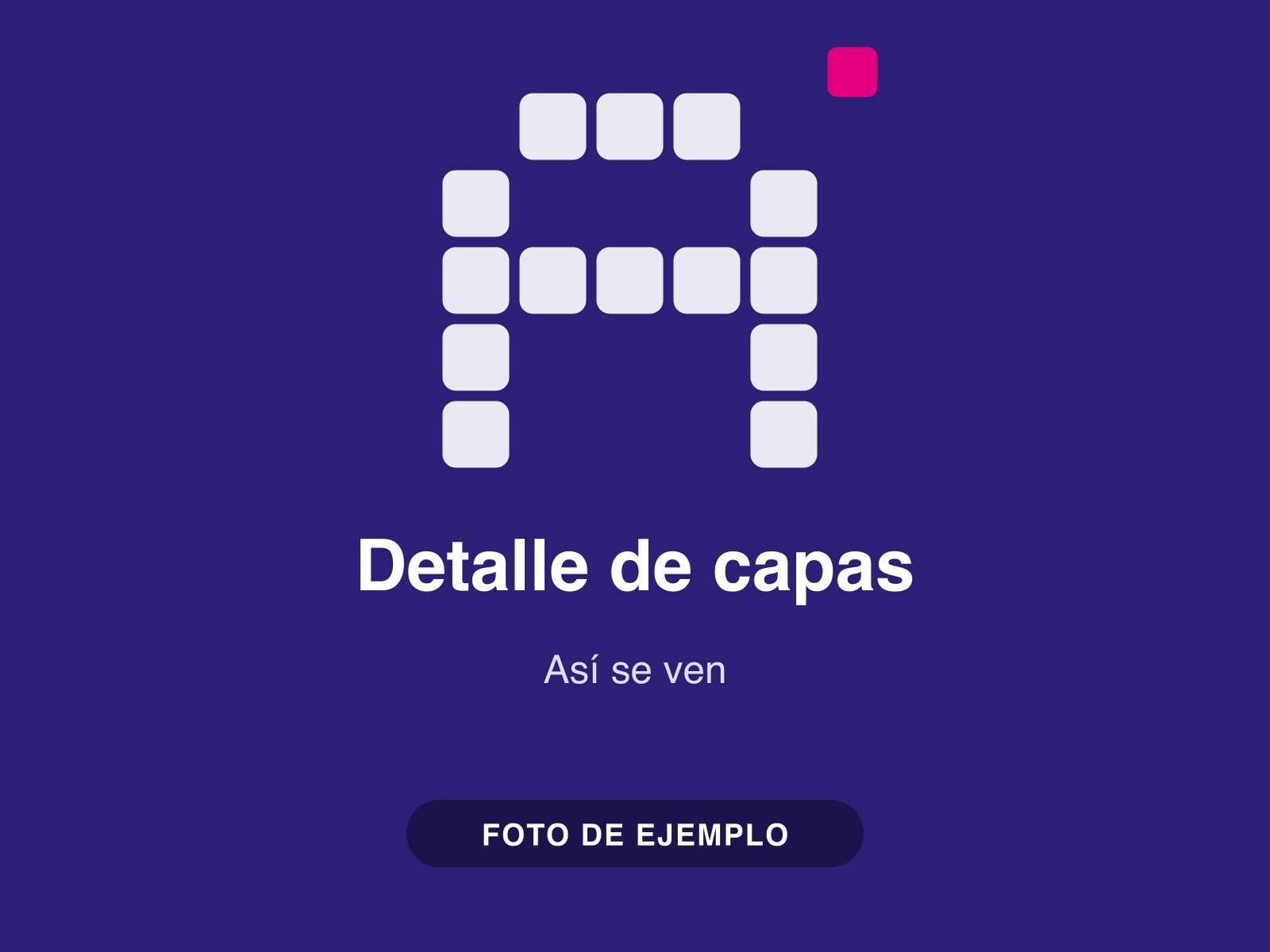 Detalle de capas